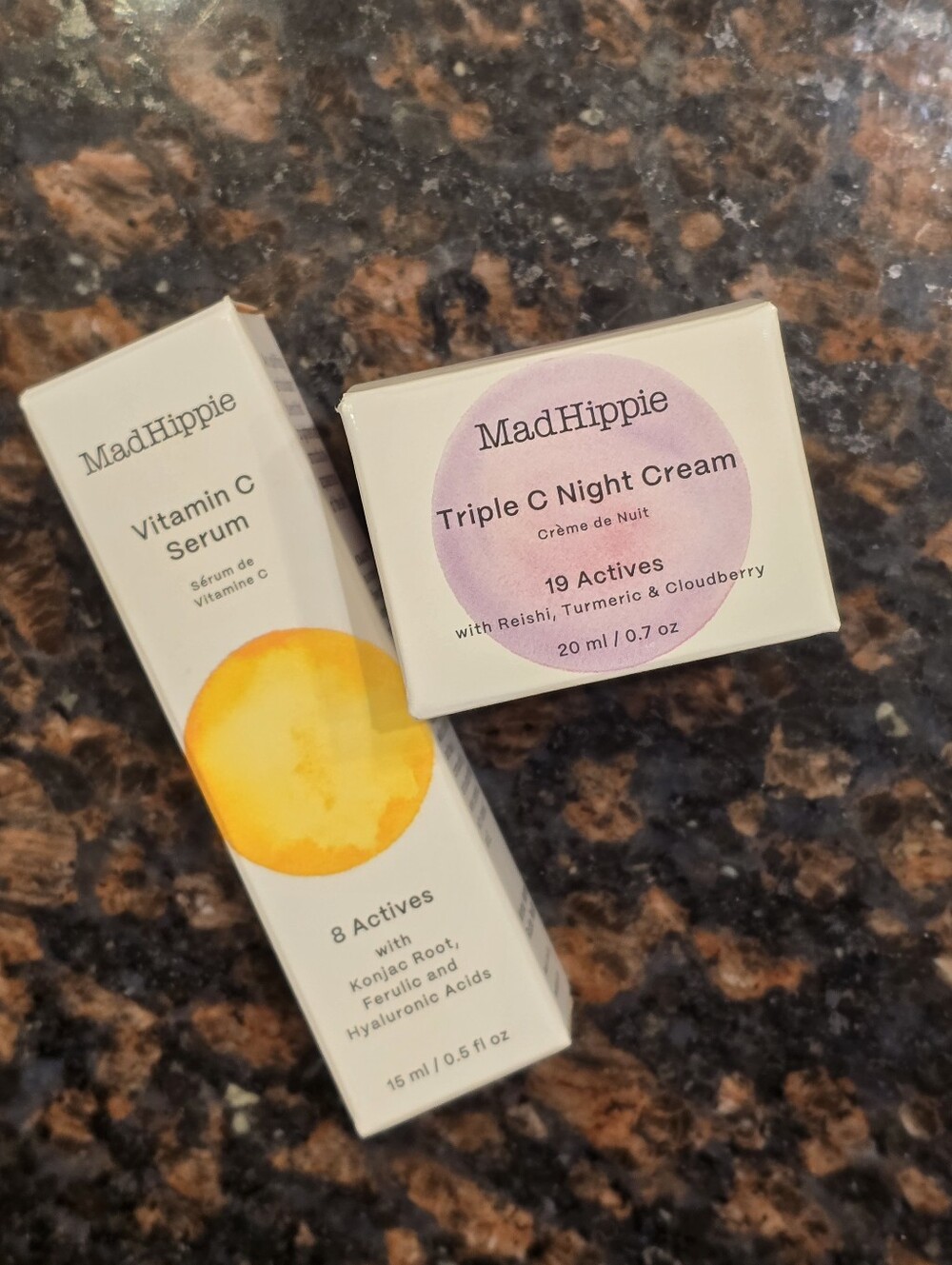 💥Mad Hippie Vitamin C Serum 15ml & Triple C Night Cream 20ml💥 Both Sealed 💥